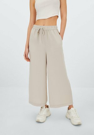 Trousers - stone