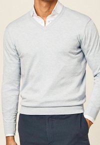 Hackett London Stickad tröja - blue