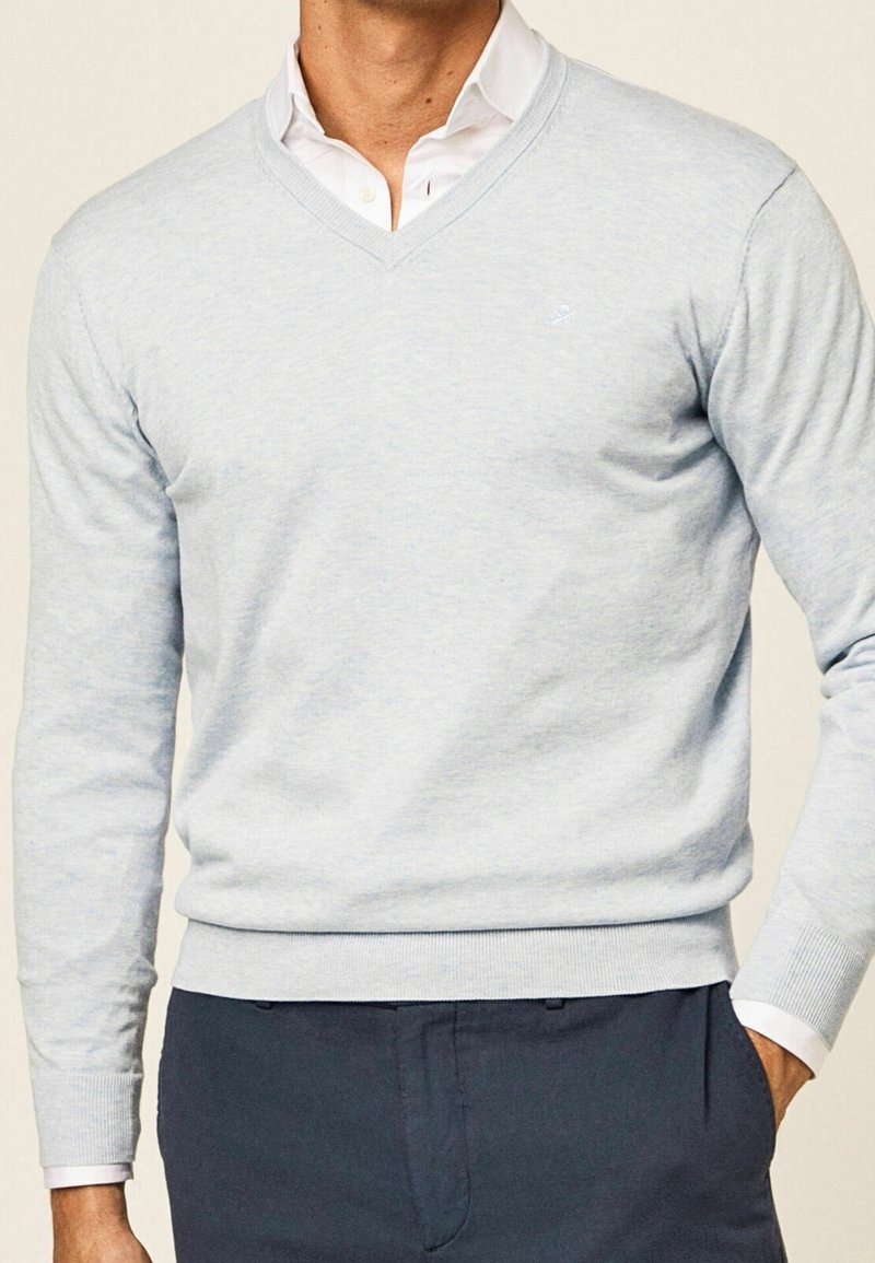 Hackett London Stickad tröja - blue