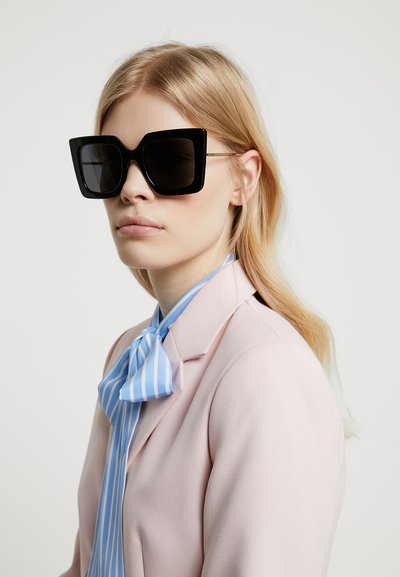 Gucci Occhiali da sole - black/gold-coloured/grey