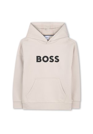 BOSS Kidswear KID & TEEN HOODED SWEATSHIRT UNISEX - Hættetrøje - ivory