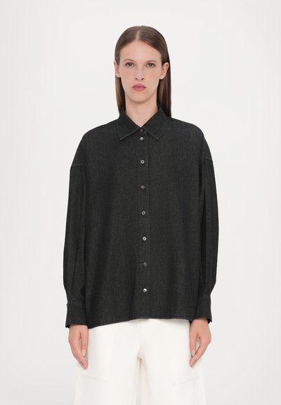 CLOSED CAPE SHIRT - Gombos blúz - mid grey