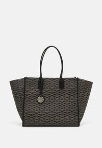 TOTE MONOGRAM L - Shopping bag - nero/ecru