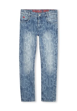Slim fit jeans - dble stone brossage
