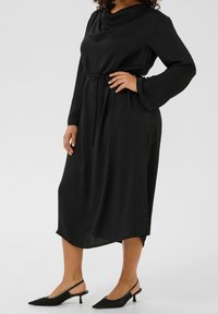 Kaffe Curve Vapaa-ajan mekko - mottled black