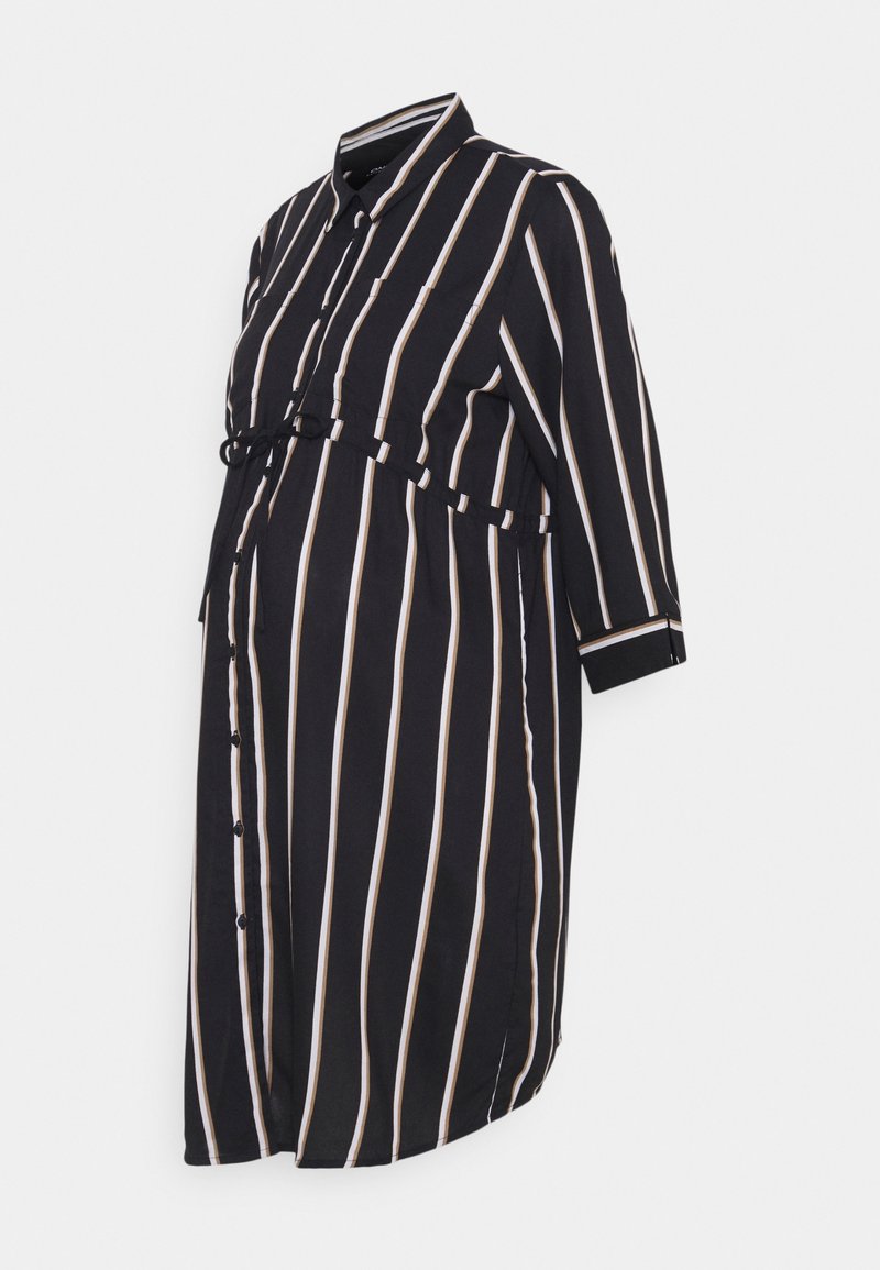 ONLY MATERNITY Skjortklänning - black
