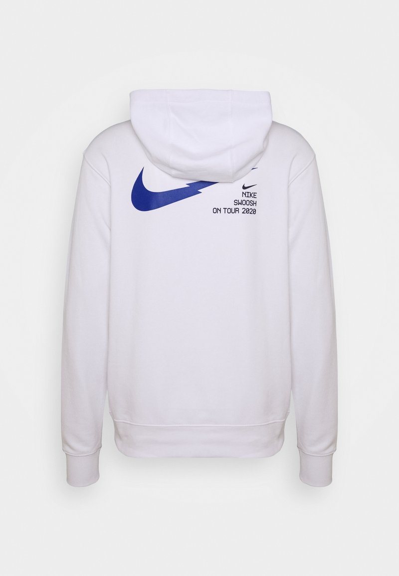 Felpa Cappuccio Felpa Nike Bianca Swoosh Nike Club Fleece Felpa