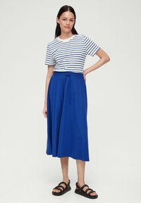 s.Oliver A-lijn rok - royalblau