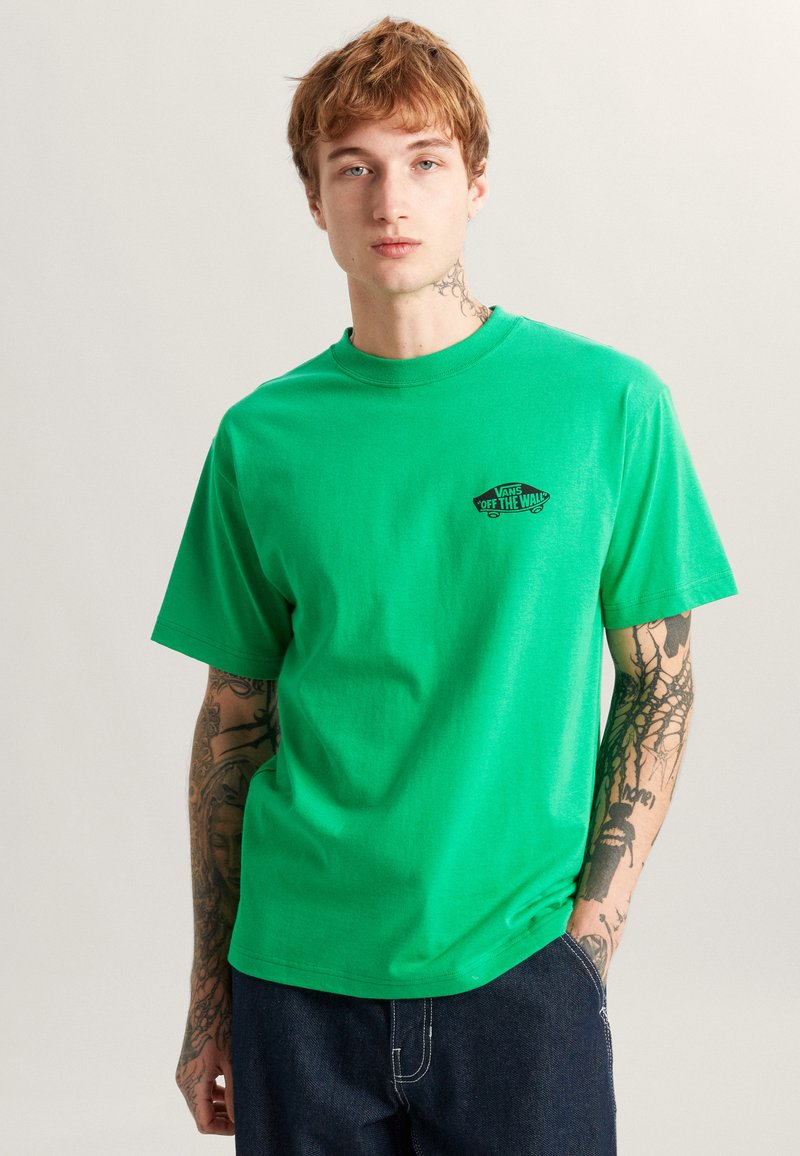 Vans DOUBLE STANDARD. - Triko s potiskem - bright green