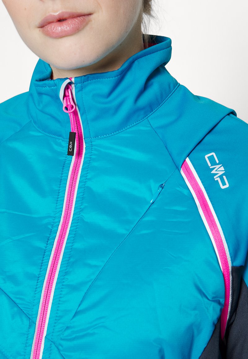 Damen Sportbekleidung | CMP WOMAN JACKET WITH DETACHABLE SLEEVES Softshelljacke hawaian/blau - ZL31833 Damen Sportbekleidung | CMP WOMAN JACKET WITH DETACHABLE SLEEVES Softshelljacke hawaian/blau - ZL31833