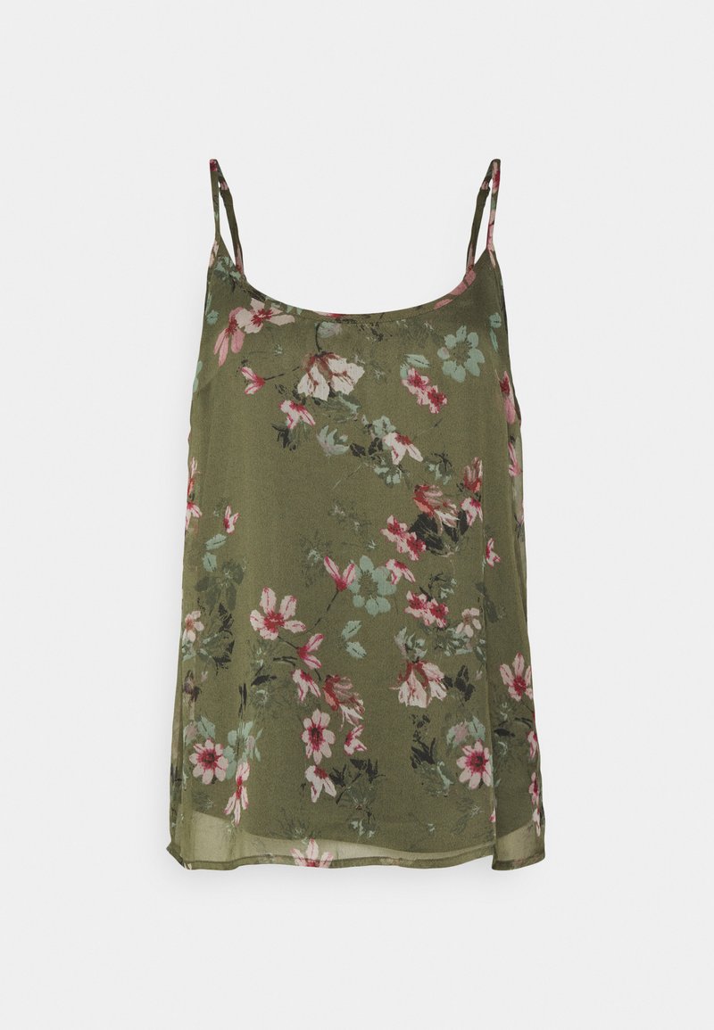 Vero Moda Tall Top donkergroen Vero Moda Tall Top donkergroen