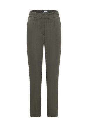 Cecil, SLIM LEG HOSE IM LOOSE FIT MIT STRUKTUR - Stoffhose - khaki