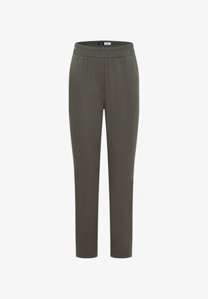 Cecil, SLIM LEG HOSE IM LOOSE FIT MIT STRUKTUR - Stoffhose - khaki