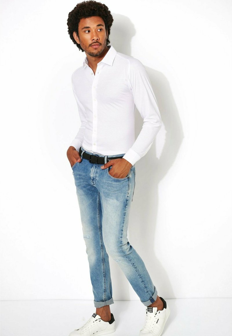 Seidensticker Herren Business-Shirt - Slim Fit - Bügelfrei - Kent