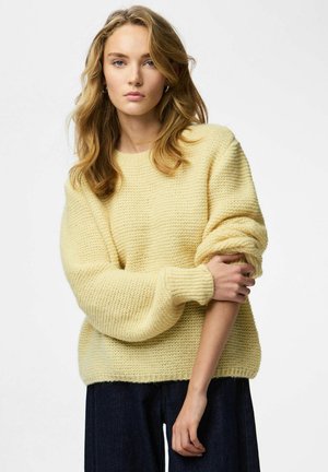 PULLOVER PCRINNA - Strickpullover - french vanilla