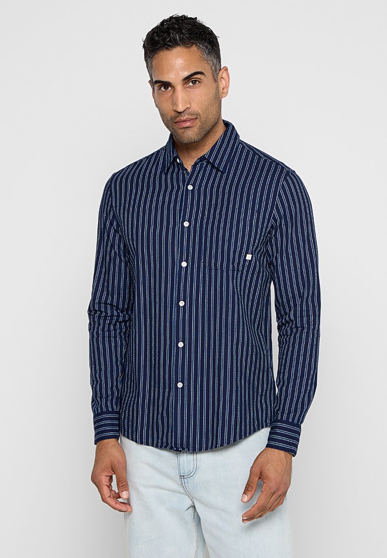 Farah Overhemd donkerblauw