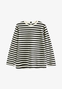 Unselected, black ecru stripe