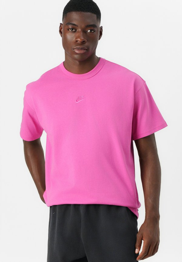 TEE - Basic T-shirt - active fuchsia3