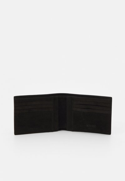 MOSCHINO PORTAFOGLIO UNISEX czarny