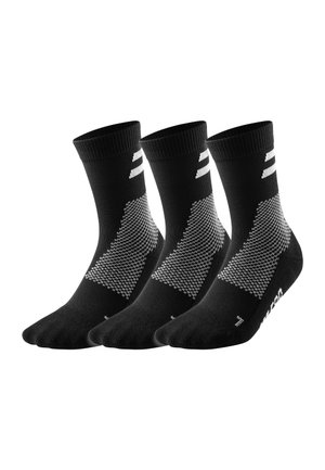 3 PACK - Sports socks - black
