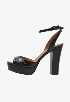 Guess, Sandales à talons hauts - black