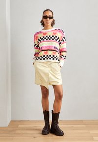 b.young JUMPER - Pullover - super pink mix