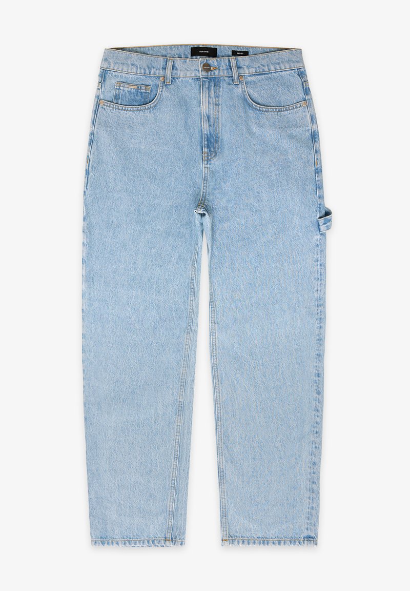EIGHTYFIVE BAGGY WITH LOOP - Platūs džinsai - vintage blue/mėlynų 5 1/2 BAGGY DENIM