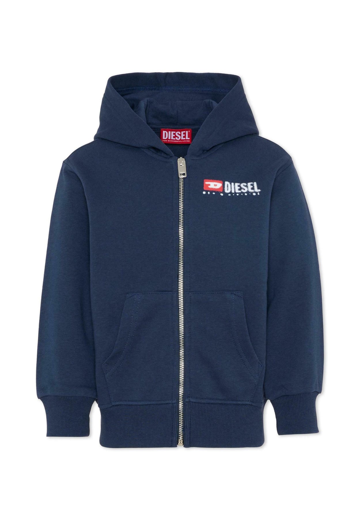 Diesel Sudadera con Cremallera - Azul