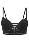 BUSTIER JETTE BY LASCANA - Push-up melltartó - black