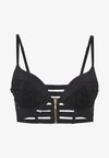 BUSTIER JETTE BY LASCANA - Soutien-gorge push-up - black