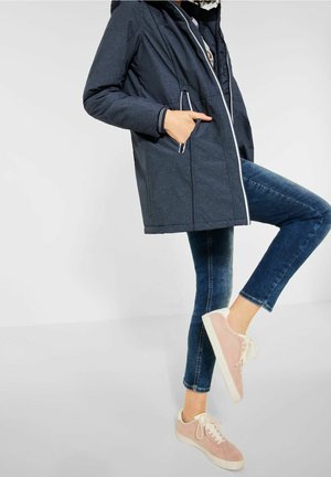 Cappotto invernale - mottled dark blue