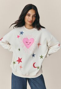 Non sélectionné, cosmic rainbow embroidered