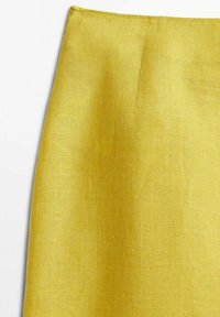Massimo Dutti A-lijn rok - yellow