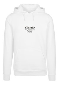 GIVE YOURSELF TIME - Jersey con capucha - white