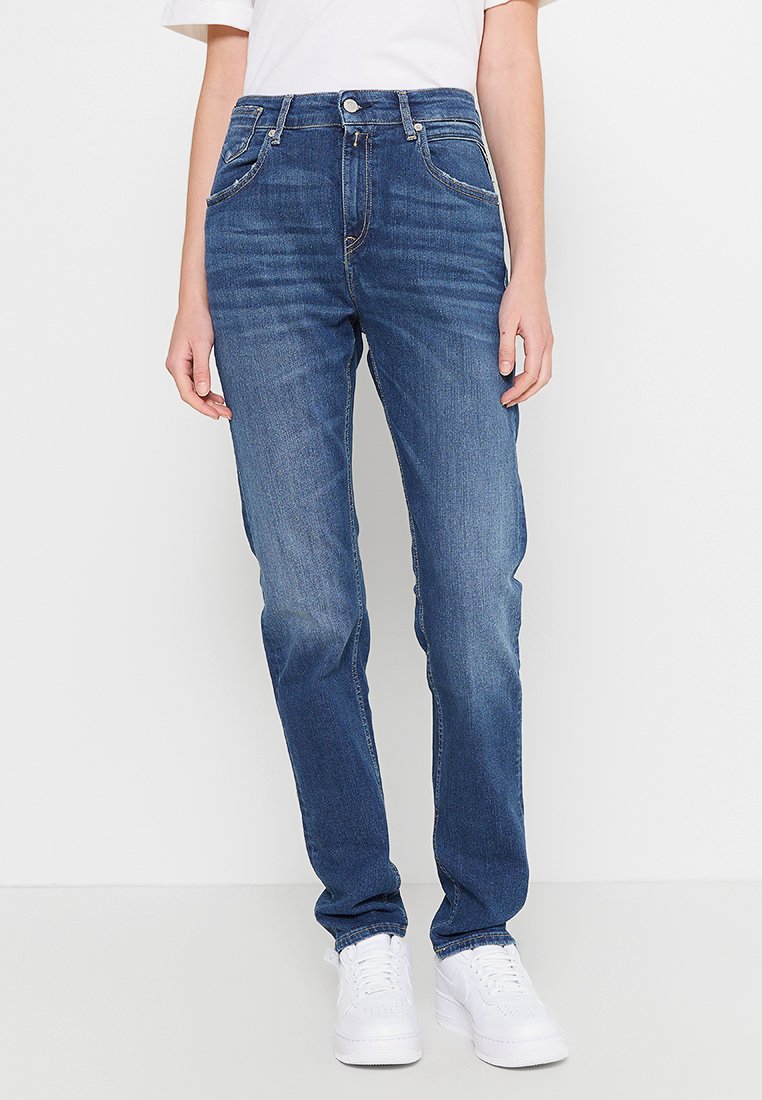 Replay Straight leg jeans donkerblauw Replay Straight leg jeans donkerblauw