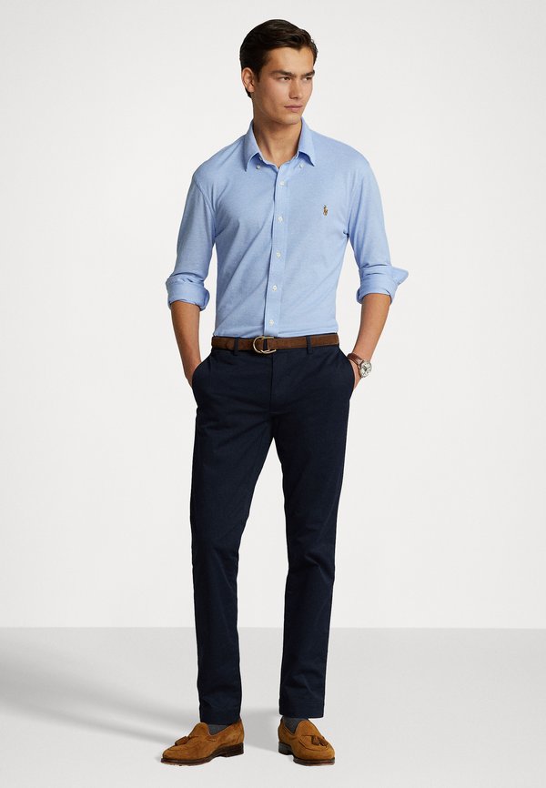 FLAT PANT - Trousers - marine4