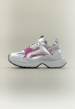 YUNO ONE - Sneaker low - silver-coloured/pink