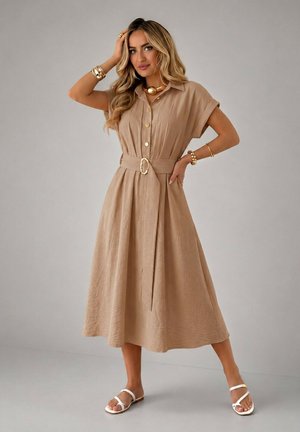 Kebello, ROBE - Robe chemise - marron