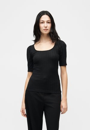 2 PACK - T-shirt basic - black/cameo rose