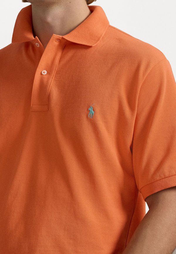 THE ICONIC MESH POLO SHIRT - Polo shirt - spring melon3