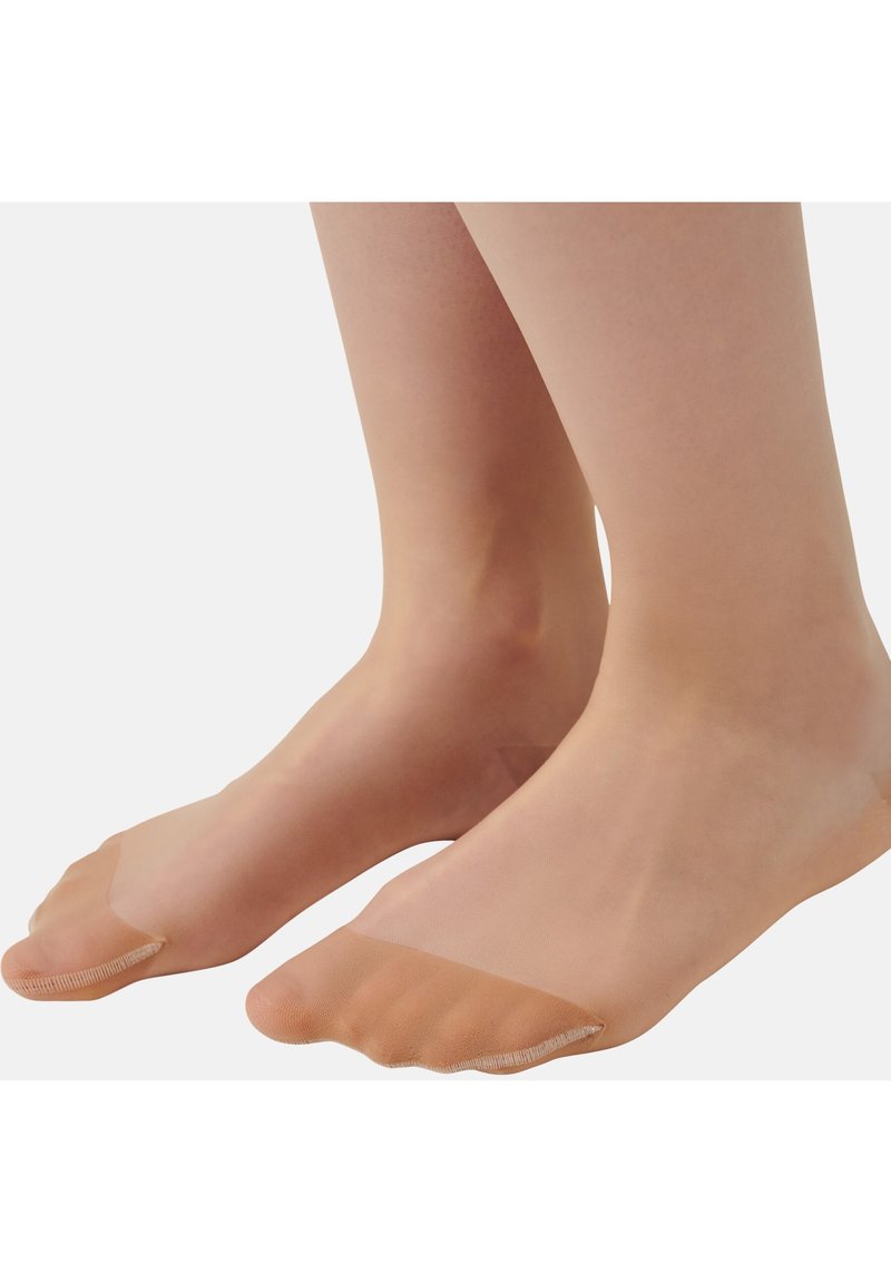 ITEM m6 INVISIBLE COMPRESSION KNEE-HIGH 15 DEN - MADE IN GERMANY - Knee high socks - ivory