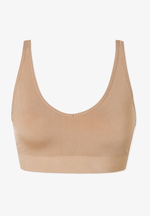Schiesser SOFT MIT REMOVABLE PADS - CLASSIC SEAMLESS - Bustier - maple
