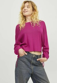 JJXX JXDAHLIA - Top dugih rukava - fuchsia red