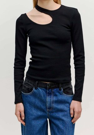Strickpullover - black