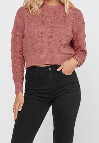 ONLY Strickpullover - light pink