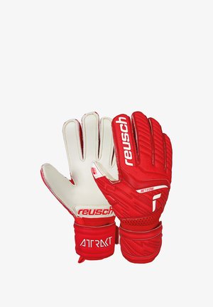 Reusch ATTRAKT - Goalkeeping gloves - red/white