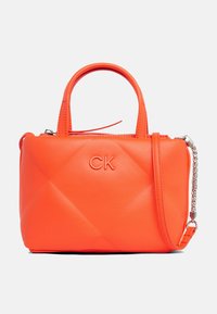 Damen Handtasche Calvin Klein Tasche Rot Calvin Klein Re-Lock