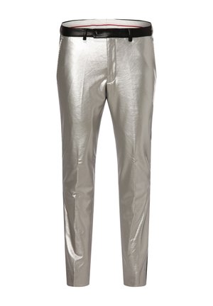 BAUKASTEN HOXDON - Stoffhose - silber