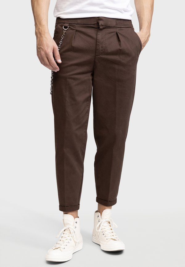 LEE CROPPED  - Stoffhose - dermitasse