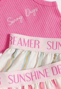 Marks & Spencer 2 PACK RICH STRIPED SET - Pyžamová sada - light turq mix